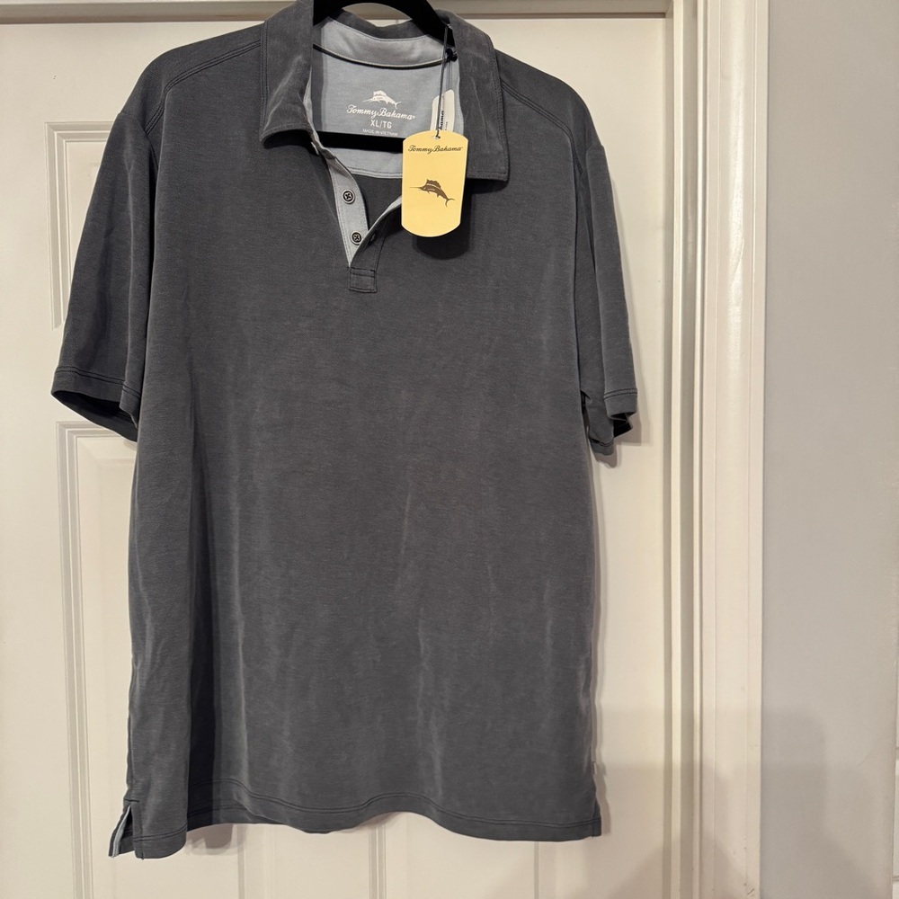 **NWT** Tommy Bahama Shoreline Surf Polo Shirt Short Sleeve Golf Shirt-  (XL)